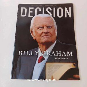2018 DECISION MAGAZINE BILLY GRAHAM SPECIAL COMEMORATIVE TRIBUTE EDITION
